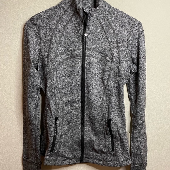 💗GET 20% OFF💗 NWT Lululemon Define Jacket - Heathered Black - Picture 3 of 8
